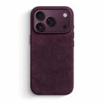 Ehtne Itaalia imporditud Alcantara magnetiline &uuml;mbris IPhone 18 17 Pro Max 18Pro jaoks koos MagSafe &uuml;mbrise ja nutinupu kaitsekattega for iPhone18 pro max