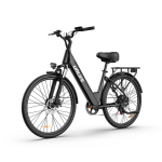 URLIFE E26 36V13Ah/ 48V10.4AH Aku Linna commuter E-bike 250W Mootor Ebike 26 Tolli Paks Rehvidega T&auml;iskasvanute Elektrijalgratas must