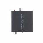 Digitaler 2-Wege-Audiokonverter Optischer SPDIF-Toslink zu Koaxial- und EU plug