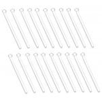 20x t&uuml;hjad stantsimissildi ripatsid, &uuml;mbervalguvad amuletid ehete valmistamiseks 1,5x30 mm 1.5X30mm h&otilde;be