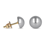 Les Tr&eacute;sors De Lily [N7245] - kullatud k&otilde;rvar&otilde;ngad  Perla  hall - 6 mm hall