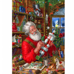 5D teemantmaal J&otilde;uluvana Teemanttikandid Ristpistes 20X30CM