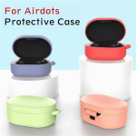 Xiaomi Redmi Airdots TWS k&otilde;rvaklappide kaitsekatte jaoks, vedel silikoonist k&otilde;rvaklapi kate konksuga 1 puhas