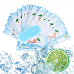 Plaaster V&auml;simust leevendav K&uuml;lma jahutav otsmikupadjad Geelkleebise lehed sinine