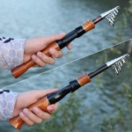 SOUGAYILANG 5,2 jalga kaasaskantav teleskoopne &otilde;ngeritv Spinning Kalastustarbed Kalastuskepi p&uuml;&uuml;givahendid Casting