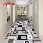 Homedo 11Styles 3D elutoa vaibad siseruumides sissep&auml;&auml;su uksematt Voodiala Vaip Lilled Rohutaimed K&ouml;&ouml;k Koridori Vaibad Vaip 80x100cm