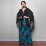 2021 Peacock Cover-up Seksikad s&uuml;gava V-kaelusega suvised rannakleidid Pealisr&otilde;ivad Kaftan Naiste rannar&otilde;ivad Ujumisriided kattemantel Q1289 One Size must