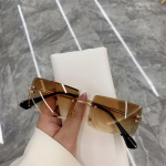 Vintage Fashion p&auml;ikeseprillid &Auml;&auml;risteta raamita ristk&uuml;likuvarjud Gradientidega reisivad p&auml;ikeseprillid naistele polariseerimata prillid