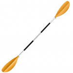 4-osaline kiirvabastusega as&uuml;mmeetriline kajaki aerulaud kollane