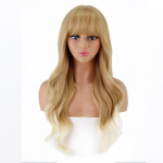 MISSQUEEN pika lainelise soenguga Ombre veinipunane parukas koos tukkidega naistele Cosplay Lolita s&uuml;nteetiline parukas, k&otilde;rge temperatuuriga kiud 24inches