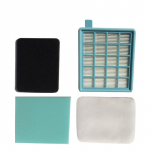 4 tk / komplekt vaht+viltfilter Philipsi jaoks Fc8058/01 Fc8470-Fc8479 Fc8630-Fc8639