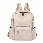 Naiste vintage pehmest nahast suure mahutavusega seljakott, mitme taskuga nahast &otilde;pilase seljakott reisiseljakott