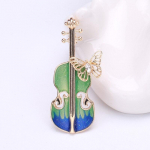 Blucome Butterfly Guitar Shape Pross L&auml;ikiv vask Ehten&otilde;elad Naiste &Uuml;likond Riietus Kleit Aksessuaarid Koti Pandlad roheline