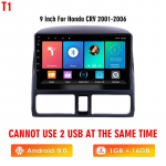 Icreative 2-Din Android autostereo Honda CRV CR-V 2001-2006 autoraadio multimeediumipleier Navigatsioon WIFI FM BT GPS autoraadio peaseade