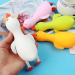 Duck Vent M&auml;nguasi Loomanukk Leevendab Stressi Pehme TPR Keskkonnas&otilde;bralik Multifilm Jahust m&auml;nguasjad Pigistavad Fidget S&uuml;nnip&auml;evakingid