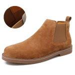 Suure suurusega mood meeste Chelsea saapad ehtsast nahast poolsaapad meestele talvesaapad 45 pruun