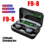 9D HiFi Bluetooth 5.0 CVC8.0 m&uuml;rasummutus stereo juhtmevaba TWS Bluetooth-peakomplekt must