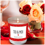 Les Tr&eacute;sors De Lily [A3814] - l&otilde;hnak&uuml;&uuml;nal  Toi & Moi  magusa hetkega - 92x70 mm punane