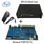 Banana PI BPI-R2 Pro Rockchip RK3568 Neljatuumaline 2G LPDDR4 16G eMMC tugi PCIE M.2 v&otilde;ti-e SATA SBC avatud l&auml;htekoodiga ruuteri demoplaat EU Power Supply