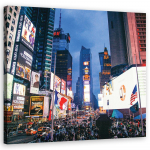 L&otilde;uenditr&uuml;kk Times Square New York 30x30 mitmev&auml;rviline