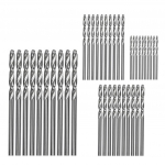 (Nikita) 40 tk titaaniga kaetud kiirterasest puuritera komplekt, t&ouml;&ouml;riist 1/1,5/2/2,5/3 mm One Size h&otilde;be