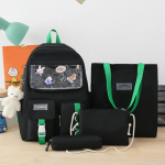 Naiste seljakott komposiitkotid vabaaja l&otilde;uend Preppy stiilis &otilde;pilaste koolikott raamatukott Suure mahutavusega k&auml;ekotid pliiatsikott One Size