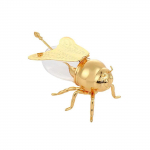 Luksuslik meepurk lusikaga Koduk&ouml;&ouml;gi anum Lauakaunistused Loominguline mee maitseaine hoiupott kuld