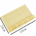 Sushi rullik Bambusest isetehtud sushimatt Onigiri riisirull K&auml;sitsi Sushi T&ouml;&ouml;riistad K&ouml;&ouml;k Jaapani toit Beto Aksessuaarid white 24x24cm