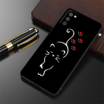 Silikoonist matt telefoni&uuml;mbris Samsung Galaxy A13 A32 A22 A12 A11 A72 A21s A51 4g A71 A52 5g A91 A53 kassi koera k&auml;pa disainiga kaaned Samsung A11