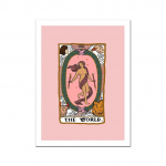 P&otilde;hjamaade armastajate taroplakat Starmani l&otilde;uendimaal Illustreeritud maailmakunstitr&uuml;kk Moodne p&auml;ikeseseinapilt magamistoa sisekujunduseks A4 21x30cm No Frame