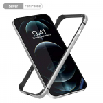 Kaitseraua &uuml;mbris iPhone 13 12 Mini 11 Pro Max 12Pro 11Pro XR X XS Luksuslik alumiiniumist metallist silikoontelefoni raam Sinine must tarvikud For iphone 13 h&otilde;be