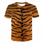 Loomade T-s&auml;rk Suur Lastele Laste l&uuml;hikeste varrukatega Tiger 3D Prindiga T-s&auml;rgid Poiste Laps Poiste ja t&uuml;drukute Topid T-s&auml;rk Suveriided 110