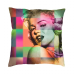 Popkunst Kuldne Warhol Monroe Marilyns Padjakatted Dekoratsioon 3D-prinditud toolipadja kate voodipesu Kontori padjaliist 40x40cm 16x16in