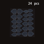 24 tk želee liimiga l&auml;bipaistvad n&auml;htamatud liimkleebised veekindlad k&uuml;&uuml;net&uuml;kid tarretised kahepoolsed liimiga k&uuml;&uuml;nekleebised kahepoolsed liimiga k&uuml;&uuml;nekleebised 24pcs