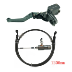 DIHODA 7/8 ; 22 mm mitmev&auml;rviline CNC mootorratta peasilindri kangi piduri h&uuml;drauliline siduripump honda Yamaha Kawasaki jaoks Grey B black
