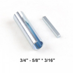 5/8 x 3/4 x 3 v&otilde;lli adapteri rihmaratta ava reduktor varruka puksi veoratas ja v&otilde;ti