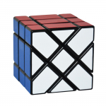 YJ Fisher Magic Cube Ebakorrap&auml;raselt Jinggang Kiiruskuubik j&auml;&auml;tunud kleebisega YJ 3x3x3 puslem&auml;nguasi lastele