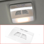 Front / Rear Reading Light frame Trim cover Interior Mouldings Styling Car Accessorie For BMW 3 Series E90 E91 E92 Rear-Carbon fiber white