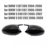 Tagumise k&uuml;ljepeegli katete asenduskork BMW E90 E91 E92 E93 E81 E87 E82 E88 3 1-seeria M tarvikud s&uuml;sinikkiust black2