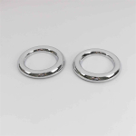 Mitsubishi ASX 2013 2014 2015 ABS kroomitud eesmise udutule laterna kulmuraami jaoks tagumine udutuli kate trimmi auto stiil front ring 2pcs gray