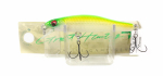 Megabass GH55 Heavy Duty 3,1 grammi uppuv peibutis Ghost Pearl Lime (7335)