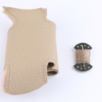 Kohandatud originaal DIY auto rooli kate Honda Civic Old Civic 2006-2011 must nahkpunutis rooli jaoks beež