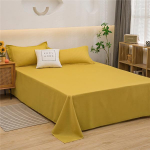 Puhasv&auml;rviline pestud puuvillane voodilina imikutele t&auml;iskasvanutele, &uuml;hekordne kahene madrats Voodikate Voodi Lamedad voodilinad Voodikate 230cmx250cm Only a sheet