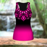 3D helesiniste lilledega prinditud naiste treening jooga j&otilde;usaali tr&uuml;kitud suvespordis&auml;rgid suures suuruses vestid 7XL roheline