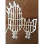 Aiakorvi puuviljakorjamispea Mitmev&auml;rviline plastist puuviljakorjamise t&ouml;&ouml;riistade p&uuml;&uuml;dja ​​P&otilde;llumajanduslikud Bayberry Jujube korjamistarbed one size valge