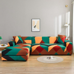 Prinditud nurgadiivanikatted elutuppa elastne spandex diivanikate, veniv kattekiht, L-kujuline diivan, vaja osta 2tk diivanikatet XLarge(235-300cm)1pc