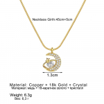 2022. aasta uus luksuslik naine, liblikas, armastuse risti ripats, &otilde;pilase kaelakee, j&otilde;ulukinke kiri, elegantne kampsun kett 50024 kuld