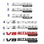 auto kleepsud Dekoratsioon C200L C260L CLA E300L A-M-G k&uuml;lgmine m&auml;rk E63S leheplaat tagumine j&otilde;um&auml;rk k&uuml;lgmine tuul Auto 1