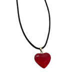 S&uuml;dame ripats kaelakee Heart Choker pikk kett Armastus Kaelakee Mehed Naiste Chocker Peotarvikud Kingitus naistele T&uuml;drukud Mehed 1
