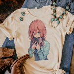 The Quintessential Quintuplets Parimad naiste disainerid, suvised Harajuku T-s&auml;rgid T&uuml;drukute Anime Koomiks T&auml;navar&otilde;ivad Riided M